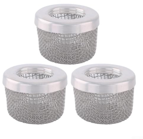 Yuanpgky Double-Layer Stainless Steel Filter Screen for Sandblasters and Spray Machines, 17mm with for Long Lasting Mesh Design for Efficient Filtration and Long-Lasting