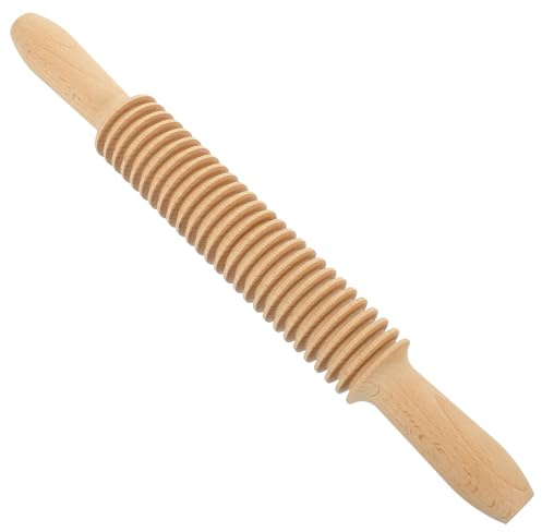ZUNOXAZ Tagliapasta Mattarello in Legno per Spaghetti e Tagliatelle Bordi Arrotondati Facile da Pulire per Pasta Fatta in Casa
