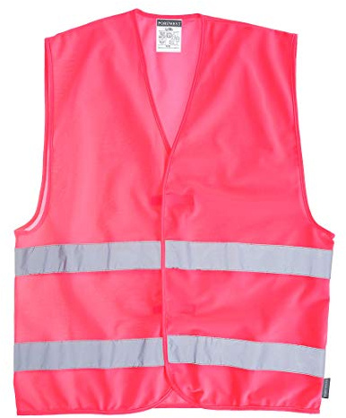 Portwest Gilet Iona, Couleur: Rose, Taille: L/XL, F474PIRL/XL