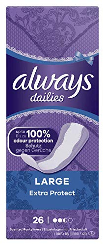 Always Extra Large Dailies Protect Pantyliners, 3er Pack(3 x 90 g)