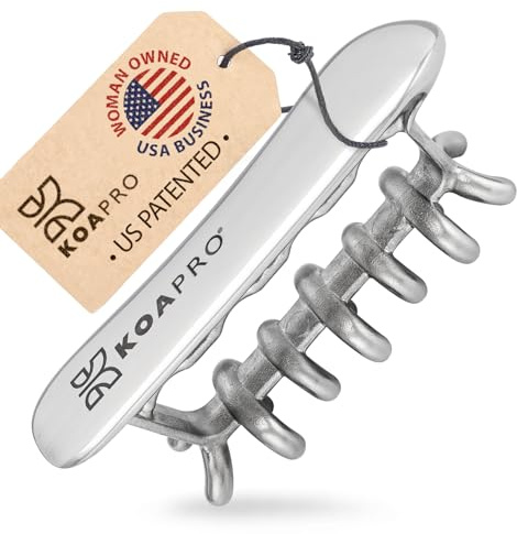 KOAPRO Facial Facia Blaster Tool for Sensitive Fascia Blasting - Face Gua Sha Tool Helps Lymphatic Drainage and Cellulite Reduction, Neck and Face Fascia Roller for Tight Skin, Deep Tissue Massager