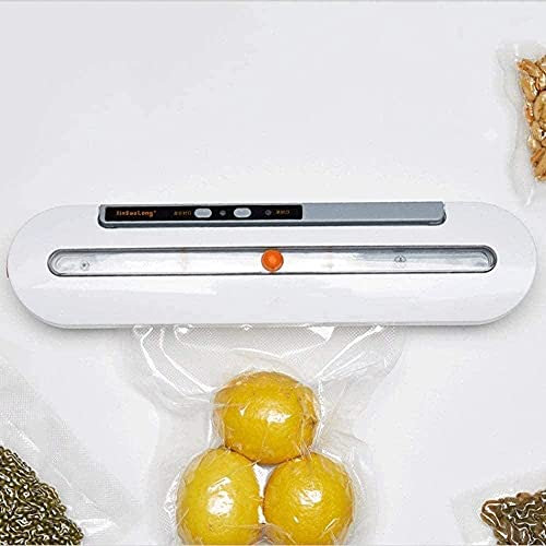 LSDRALOBPOI Selladora al Vacio Envasador al Vacío Inicio Selladoras al vacío Cocina Mini sellador de Bolsas Máquina de Calor portátil de Mano Pequeño hogar Comercial Automático 729