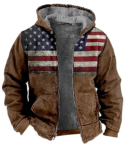 KONG JIMFAN Puffer Jacke Herren Shirts Herren Motorrad Hoodie Regenjacken Für Herren Schwarze Lederjacke Herren Jacke Winter Hip Hop Hoodie Jagdbekleidung Herren Winterjacke(Blue,4XL)