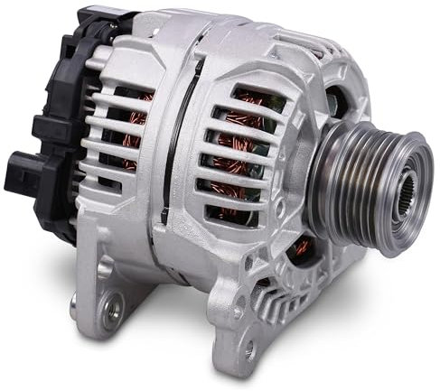 BESTPRICE 1x Lichtmaschine 12V 110A Kompatibel mit AUDI A1, A3, SEAT ALTEA, IBIZA, LEON (1P1), TOLEDO III (5P2), TOLEDO IV (KG3), SKODA FABIA 2, OCTAVIA 2, RAPID, ROOMSTER (5J7) (5J), YETI (5L)