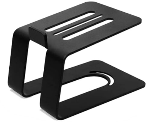 Fowecry Anti-Vibration Feet Desktop Speaker Stand Neatly Fitted with Non-Slip Pads Easy Install Easy to Use