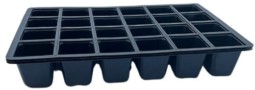Bramley & Sage 40-Cell Cavity Tray Inserts Black (Set of 6)