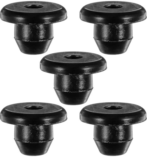 MAGICLULU 5pcs Rubber Oil Filler Plugs Floor Jack Plugs Black Hydraulic Jack Bung Easy Installation
