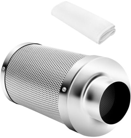 BESPORTBLE Aktivkohlefilter Für Kanalventilator-zuchtzelt Sieb Mit Hoher Absorption Filter Für Pflanzen-zuchtzelt