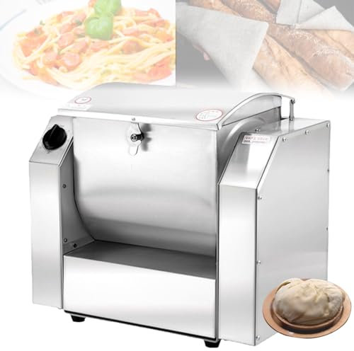 Batteur sur Socle Professionnel, Batteur électrique 750 W avec Bol de 3 kg et Fonction de minuterie, Batteur à gâteaux et pétrin de Cuisine Professionnel