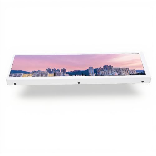 Sanpyl 8.8 Inch Touch Screen Monitor, 1920x480 5 Points Touch Long Bar Long Secondary Screen for PC Case, AIDA64 CPU GPU Data Monitor