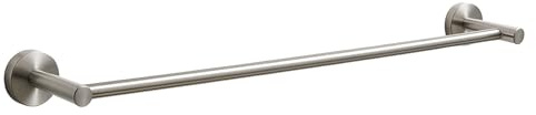 Handtuchhalter Balneo QUBE Modell 1 600x67x50 mm, INOX | AISI-304-Edelstahl; verdeckte Schraubbefestigung; rostbeständig; für Handtücher und Bademäntel in Bad oder Wellnessbereich