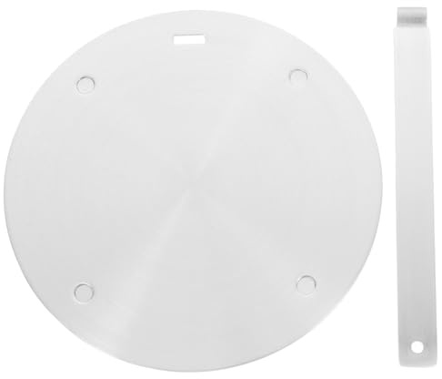 WEKADRIN Plaque D'adaptation à Induction 200x3,4 Mm en Acier Inoxydable Diffuseur de Chaleur pour Ustensiles Cuisine Compatibles Gaz et Électrique Usage Portable