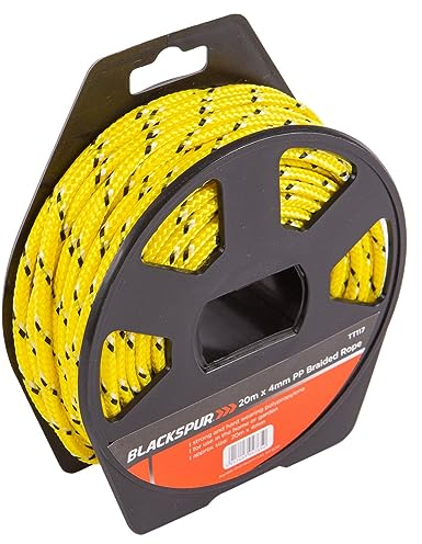 Blackspur BB-TT117 20m*4mm Polypropylene Braided Rope on Reel