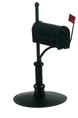 Accesorio Miniatura Casa de Muñecas Metal Rural Buzón Correo Correo Caja