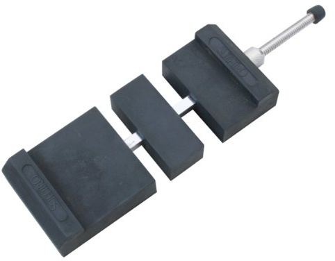 Socle pour Pierre à Aiguiser Ajustable à Vis Suehiro Support Affutage Antidérapant Taille 150-250mm Caoutchouc Elastomère