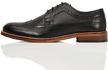 find. Chaussures Derby Homme, Noir (Black), 42 EU