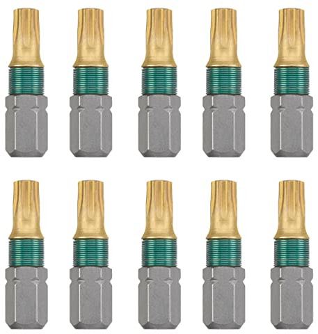 kwb Titan Bits - Hochleistungs-Torx T 20 Bit-Set 25 mm - Magnetische, universelle Schraubendreher-Bits