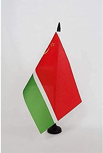 AZ FLAG Bordsflagga Litauiska socialistiska sovjetrepubliken 21x14 cm