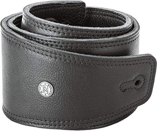 Jim Dunlop Gitarrengurt Leder - Deluxe 89cm, Schwarz