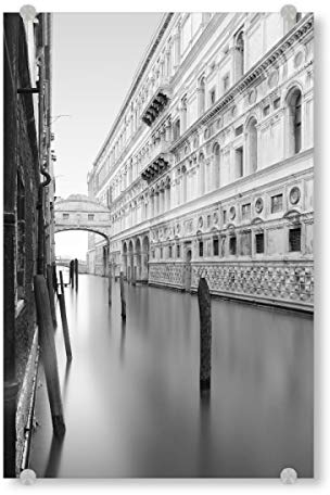 artboxONE Acrylglasbild 30x20 cm Städte Seufzerbrücke in Venedig - Bild venedig brücke Canal Grande
