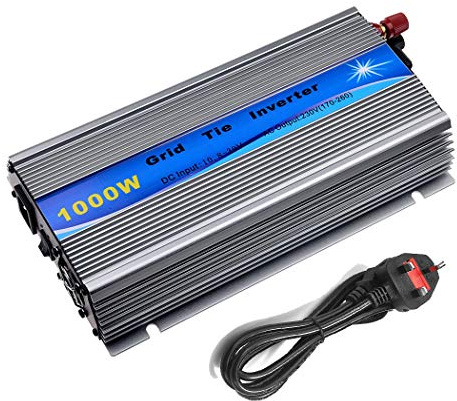 Y&H 1000W Grid Tie Wechselrichter stapelbar MPPT Reine Sinuswelle DC15-28V Solareingang für 12V Solarpanel.AC190V-260V Ausgang Strom-Netz-gebunden