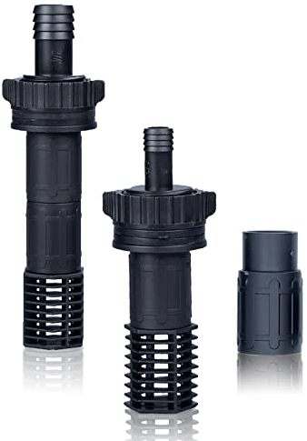 Toolazy Ebb & Flow Fitting Kit，Ebb and Flow Fitting Complete Kit Combo Set with 2 Extensions Used for hydroponics, Tidal Irrigation,Aeroponic,Flood and Drain and drip Irrigation Systems