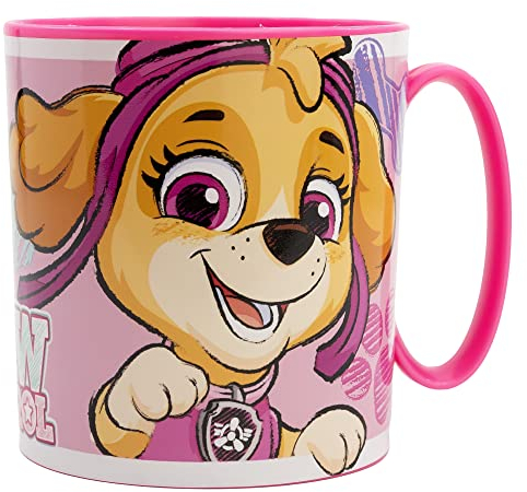 Stor TASSE EN PLASTIQUE DE 390 ML SANS BPA, PASSANT AU MICRO-ONDES | PAW PATROL GIRL SKETCH ESSENCE