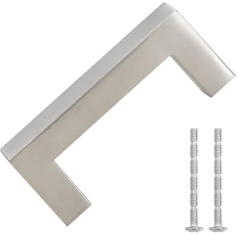 vidaXL Möbelgriffe 10 Stk. Silbern 64 mm Edelstahl
