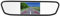 Monitor per Specchietto Retrovisore per Auto, Schermo LCD TFT HD da 4,3 Pollici con Ingresso Video a 2 Canali