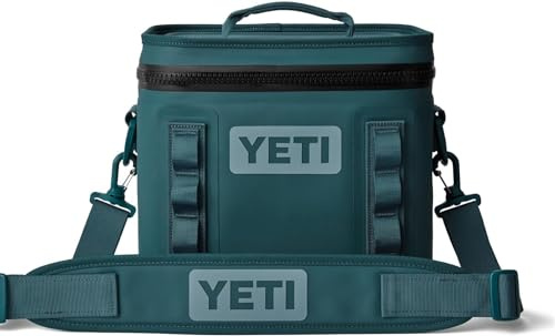 YETI Hopper Flip 8 Cool Bag, Portable & Insulated Backpack Cooler, Agave Teal