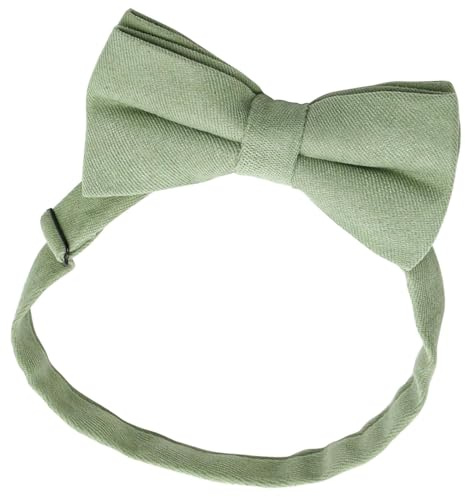 Kids' Pre-Tied Bow Ties with Spots & Adjustable Buckle & Strap - Classic Solid Colour Bow Tie for Baby Toddler Birthday Wedding Formal Party Banquet Prom Ball Fancy Dress (Cyan)