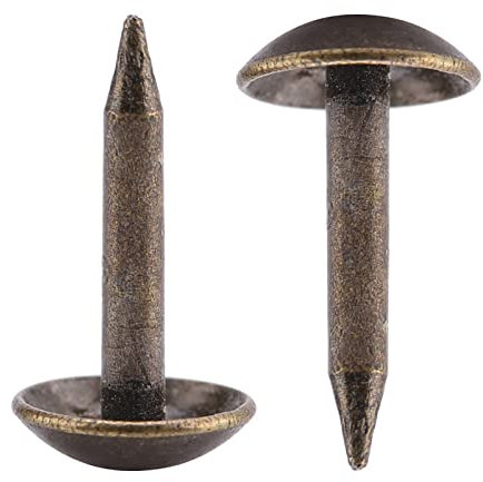 Clous De Tapissier 100 Pièces Attaches à Clous épais pour Meubles Porte en Bois N Clou Tapissier (6 * 12MM)