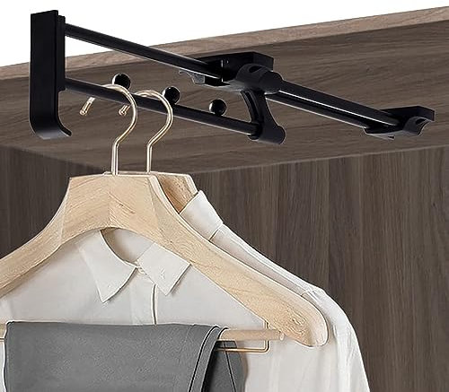 WPJQJWD Hosen Schrankauszug, Hosenhalter Hosenhalter Für Kleiderschrank Für Kleiderschrank Hosenhalter Für Kleiderschrank Ausziehbar Für Hosen Schals Jeans