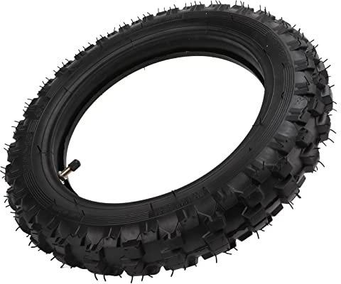 Neumáticos para Moto de Cross, Neumáticos Todoterreno de 2,50 a 10 Pulgadas y Cámara de Aire, Piezas de Moto de Cross, Neumáticos de Motocicleta con Tubos Interiores de Repuesto