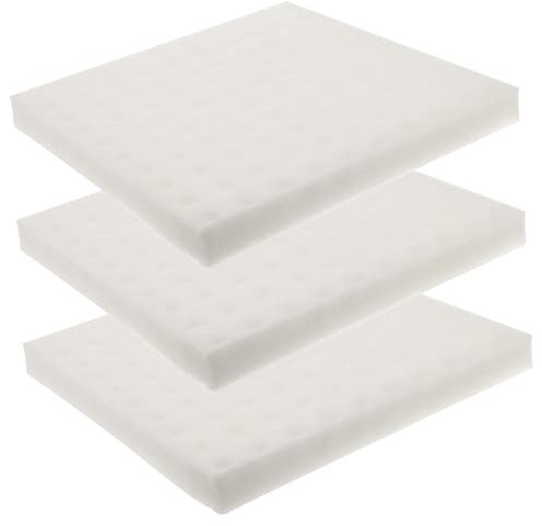 SUPVOX 3fogli Spugne Idroponiche Quadrate per Piantine Accessori per Orto Idroponico Casa Strumenti per Giardinaggio Interno Traspiranti e Leggere per Coltivazione Rapida in Serra