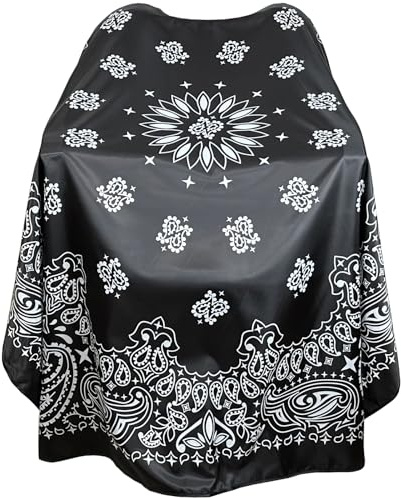 Pelocapa Barber Capes for Men Hairstylists Haircut Capes with Snaps Waterproof Hairdresser Gown -63×56