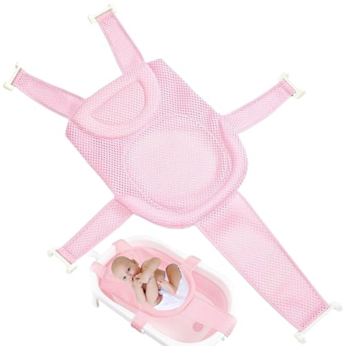 Babybadewannen,Badewannensitz Baby,Baby Badewanne Pad,Baby Bad Stützkissen,Babybadenetzt,Antirutsch Baby Aufhängungs Pad,Einsatz Babywanne Badewanneneinsatz,Babybadenetzt Babywannenmatte