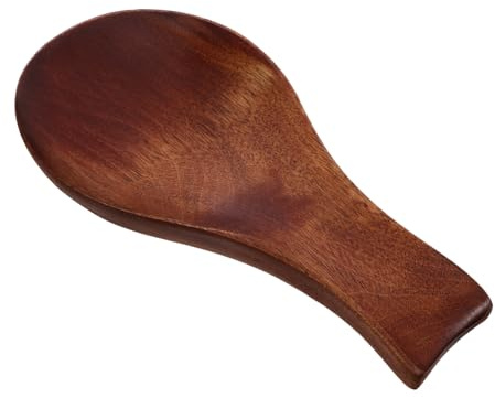 LALADEFIEE Support Cuillère de Cuisine Bois Massif Style Japonais Repose-cuillère Multifonction pour Cuillères et Baguettes Accessoire Compact pour Organisation et Décoration de Table