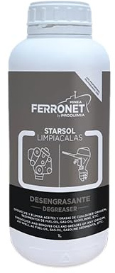 FERRONET Starsol limpiacalas | Desengrasante industrial para calas, motores y sentinas 1L