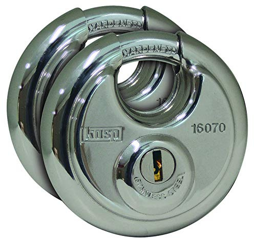 Kasp K16070D2 Cadenas à disque 70 mm Paquet de deux