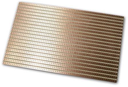 world-trading-net - Platine 160x100mm, Lötstreifenraster RM5,08, einseitige Kupfer-Auflage