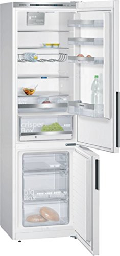 Siemens KG39EDW40 - Frigorifero congelatore/A+++ / 201 cm di altezza / 156 kWh/anno / 250 litri frigorifero / 89 litri congelatore/refrigeratore raffredda in modo particolarmente efficiente