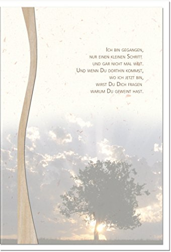 metALUm Trauerkarten XXL/Baum