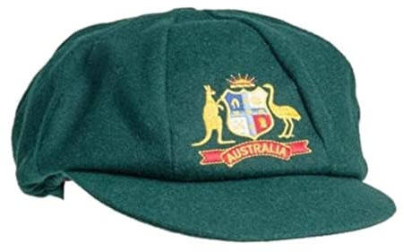 Woolen Australia Australian Baggy Green Cricket Cap Test Match Hat One Size