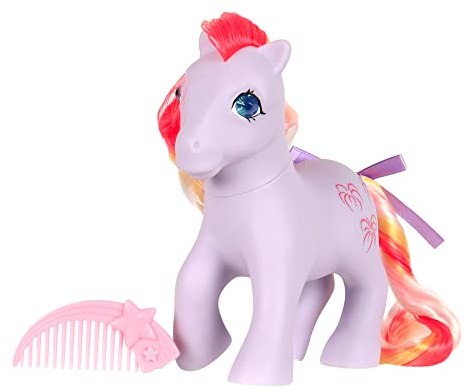My Little Pony, 35293 Klassische Regenbogen-Ponys Sky Rocket Pony, 20cm groß, Retro-Pferde Geschenke für Mädchen, Spielzeugtierfiguren, Pferde-Spielzeug für Kinder ab 3 Jahren