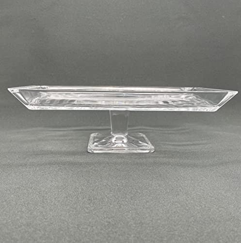 Pasabahce 5798428 Alzata Madlen in Vetro Trasparente Rettangolare, Cm 27.5