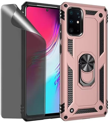CLYDITE Hülle für Samsung Galaxy S20 Plus Hülle Rosé Gold handyHülle mit Anti-Spähen Privatsphäre Schützen Folie Blickschutzfolie