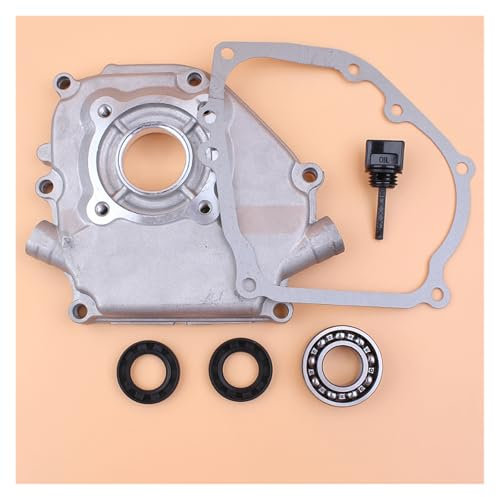 Couvercle de carter manivelle roulement à billes joints Kit de bouchon d'huile for GX160 GX200 168F 5.5HP 6.5HP moteur générateur tondeuses à gazon