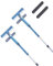 Livington Window Buddy Doppelpack inkl. 2X Ersatz-Pads - Fensterreinigungsgerät - Fensterreiniger mit Teleskopstange - Fensterabzieher - Fensterwischer - Duschabzieher - Solarmodul Reiniger