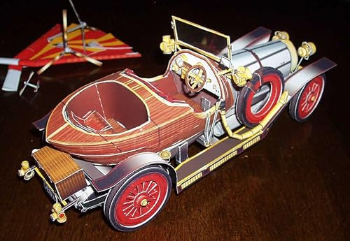 NZPOST 1968 Film Chitty Chitty Bang Bang Rodster Gen 11 Bastelpapier Modellbausatz (zerlegtes Set)